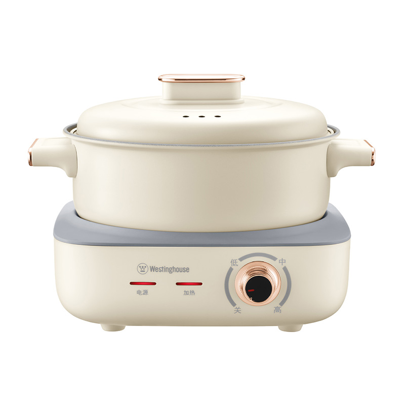 西屋（Westinghouse） WSC40D 4L 电火锅 米黄色（单位：台）