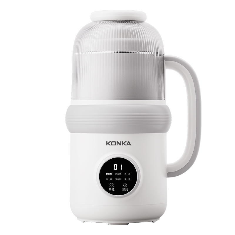 康佳（KONKA） KDJJ-0801S（B） 热饮600ML/冷饮800ML 破壁豆浆机 白色（单位：台）
