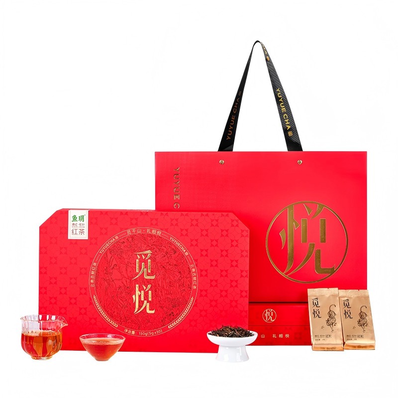 鱼玥 红茶 云南滇红松针150克(5g*30包)/盒