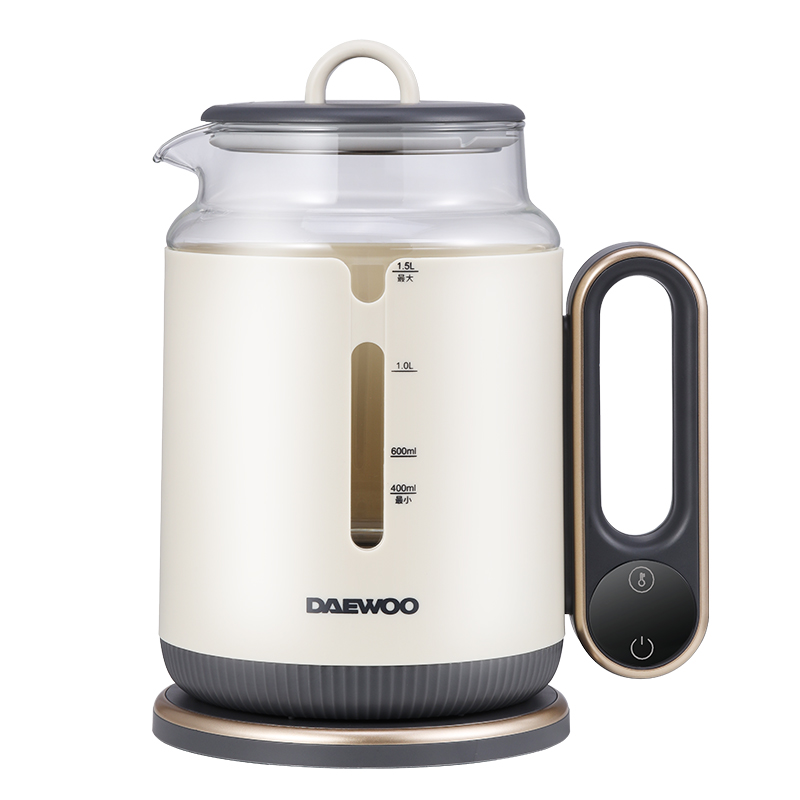 大宇（DAEWOO） DYSH-80Q15 1.5L 家用可视控温电热水壶  科洛白（单位：台）
