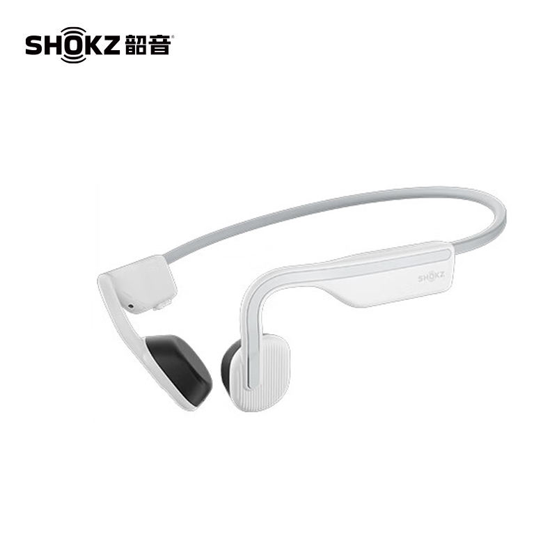 SHOKZ（韶音）OpenMove S661 骨传导蓝牙耳机开放式运动跑步骑行耳机 单位：条 纯真白