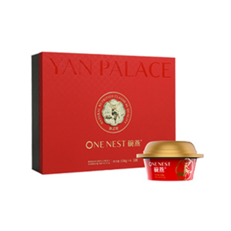 燕之屋 尊享款&middot;碗燕 158g*6碗 礼盒装 红色（单位：盒）