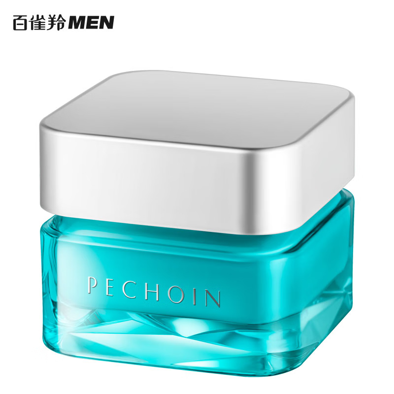 百雀羚（PECHOIN）男士净衡保湿水活润泽霜50g（单位：支） 绿色