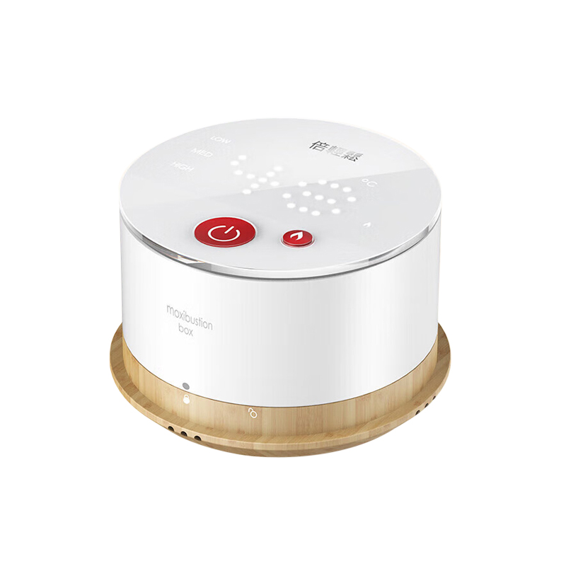 倍轻松（breo）姜小竹A2标准版艾灸盒 家用便携无烟电子艾灸仪 无明火按艾灸摩器 单位：台 月白色