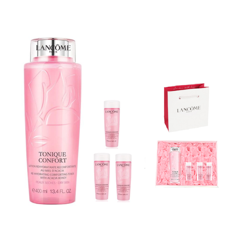 兰蔻LANCOME 清莹柔肤水大粉水礼盒（实得550ml） （单位：套）