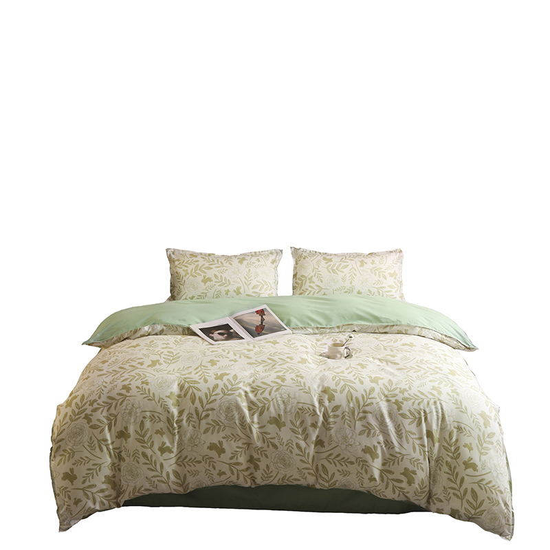 艾逸瑶选圣安德列芦荟棉四件套JF-24116（单位：套） 绿色