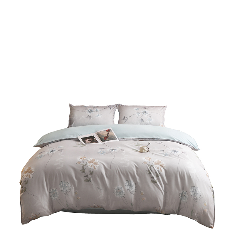 艾逸瑶选卡拉琳娜芦荟棉四件套JF-24151（单位：套） 杏色