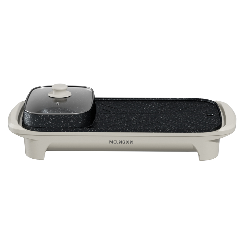 美菱（MeiLing） 家用多功电热锅 MT-LC1833 1500W 象牙色（单位：台）
