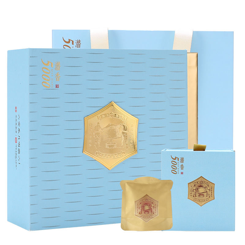 徽六 六安瓜片 72g 潜香5000伴手礼  天蓝色（单位：盒）