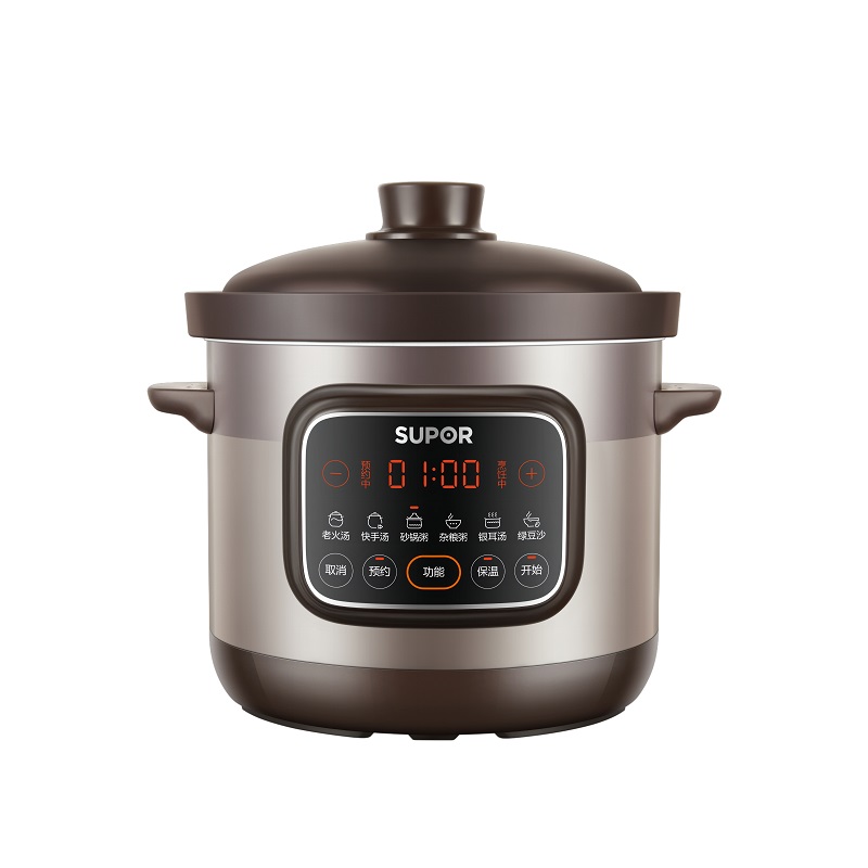 苏泊尔 3L快炖电炖锅 煮粥神器 DG30YC872(台） 咖啡色