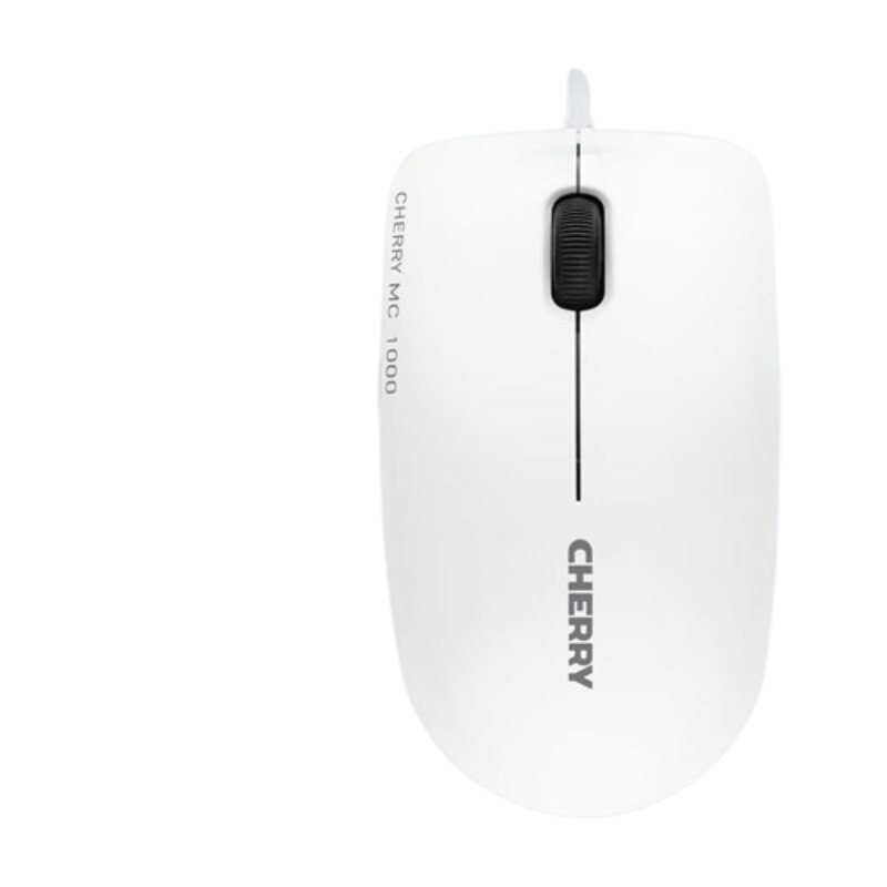 CHERRY MC1000 1200dpi 有线鼠标 白色（单位：个）