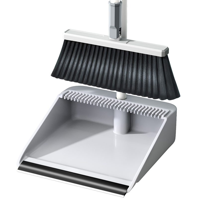 艺姿 2件套扫把 扫把簸箕套装 YZ-S109  单位：套 灰白色