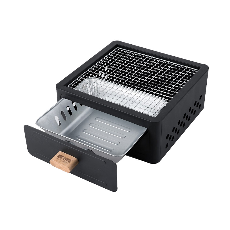 趣游帮 Y76 31.2*35*13.6cm 多功能烧烤煮茶炉 黑色（单位：个）