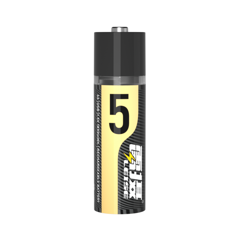 雷摄（LEISE） 5号 1850mWh*1节 1.5v恒压AA 充电锂电池大容量快充  黑色（单位：节）