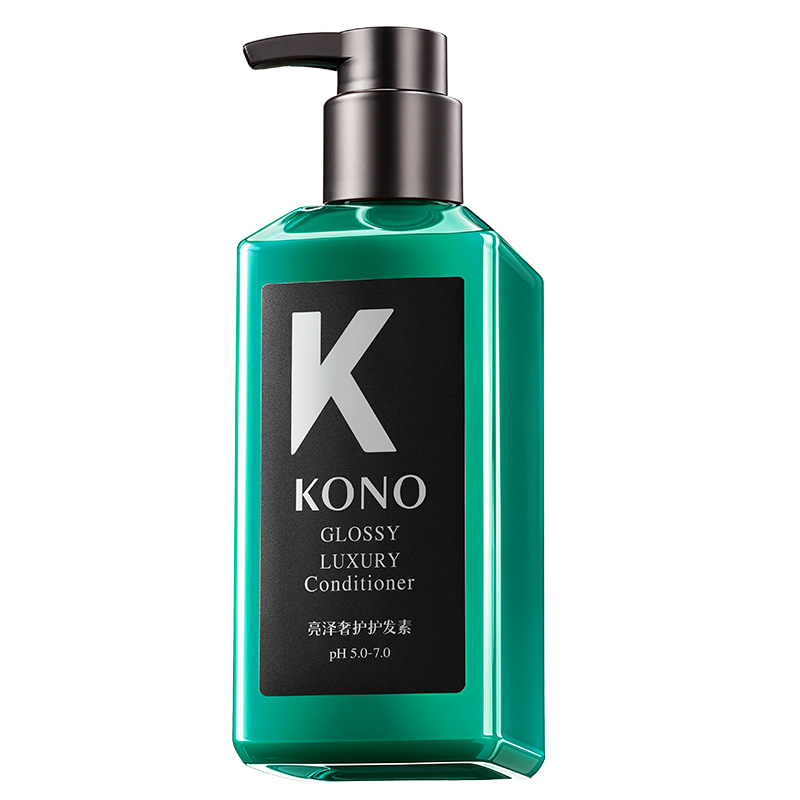 KONO 卡厘亮泽奢护护发素 500ml 沙龙柔顺，黑标小K瓶 绿色（单位：瓶）
