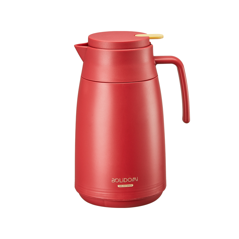 玻礼多蜜（BOLIDOMI） W-CY/L1H 容量1L 橙意保温壶红 红色（单位：只）