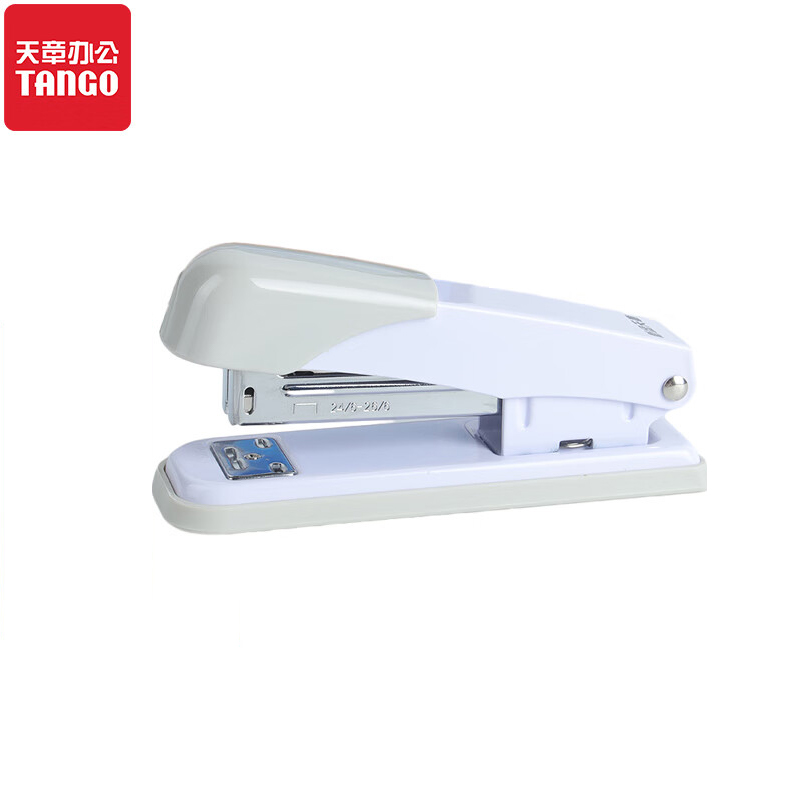 新绿天章 0117 125*35*55mm 金属办公订书机 白色（单位：台）
