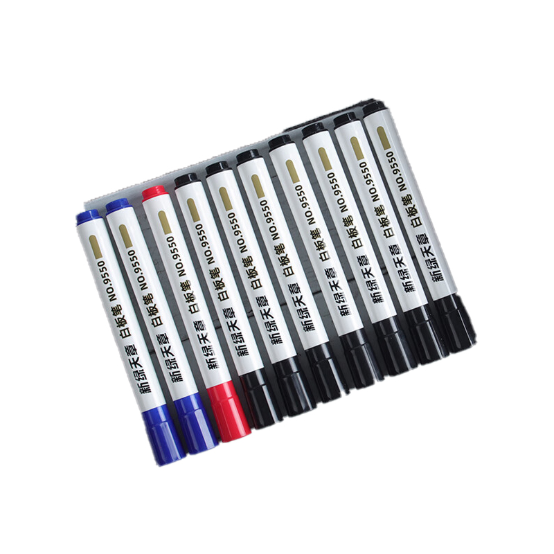 新绿天章 9521 10支 白板笔 混色（单位：盒）