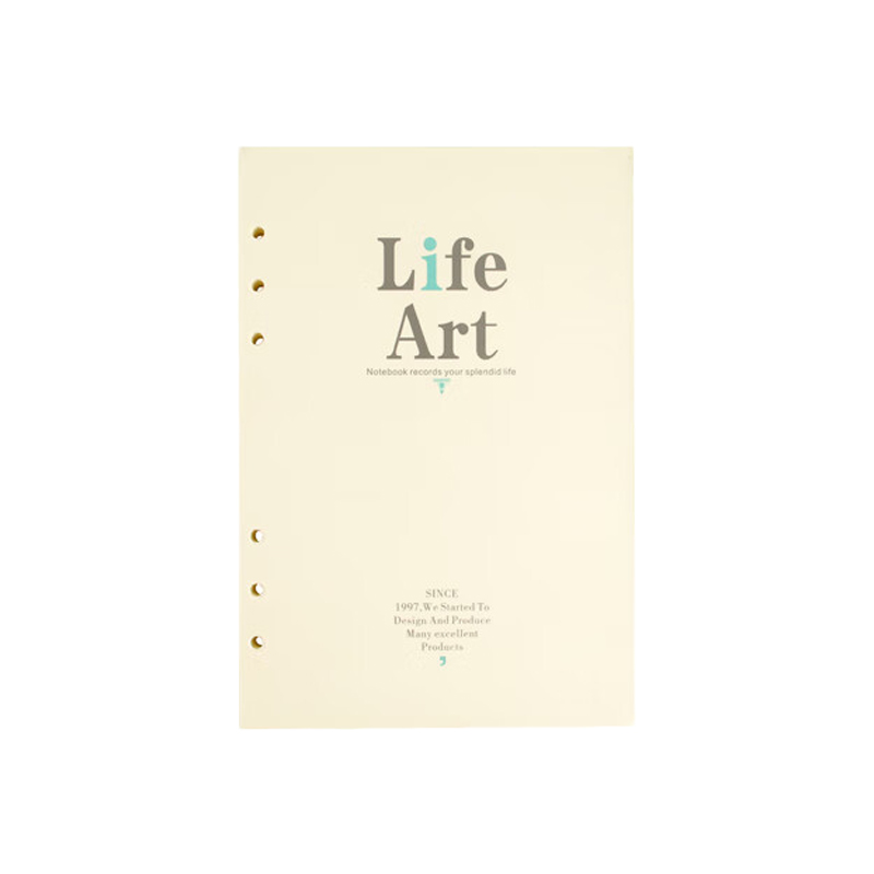 新绿天章 T10392 208mmx142mm A5六孔活页内芯 象牙色（单位：包）