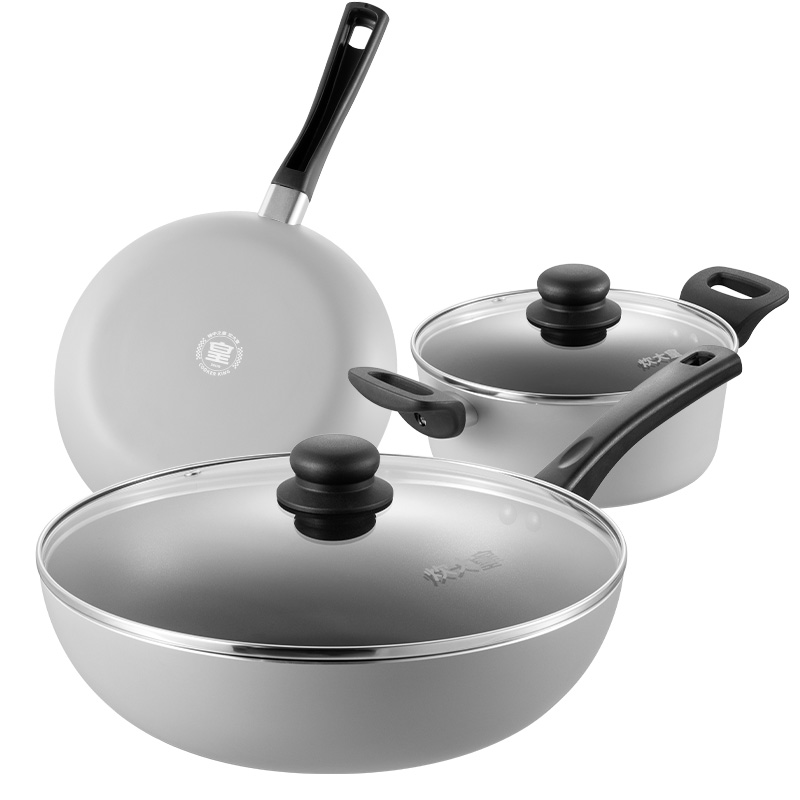 炊大皇 HC78TZ 30cm/24cm/20cm 锅具三件套 珍珠灰（单位：套）
