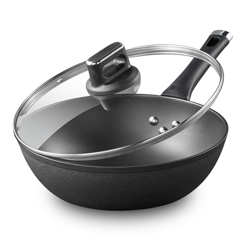 炊大皇 DJ30ZT 30cm 典精铸铁炒锅 黑色（单位：个）