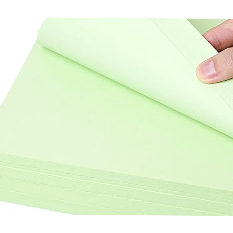 新绿天章 医院处方凭证纸 500张 彩色复印纸 浅绿（单位：包）