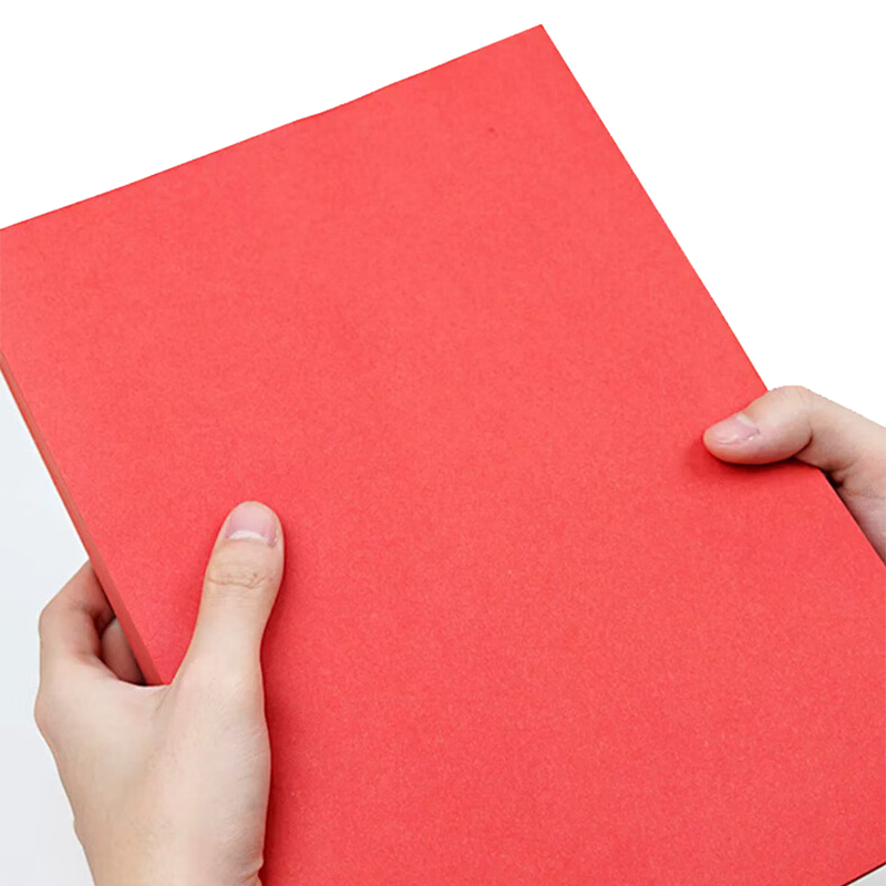 新绿天章 座签文件 70g A4 500张/包 5包 彩色复印纸 红色（单位：箱）