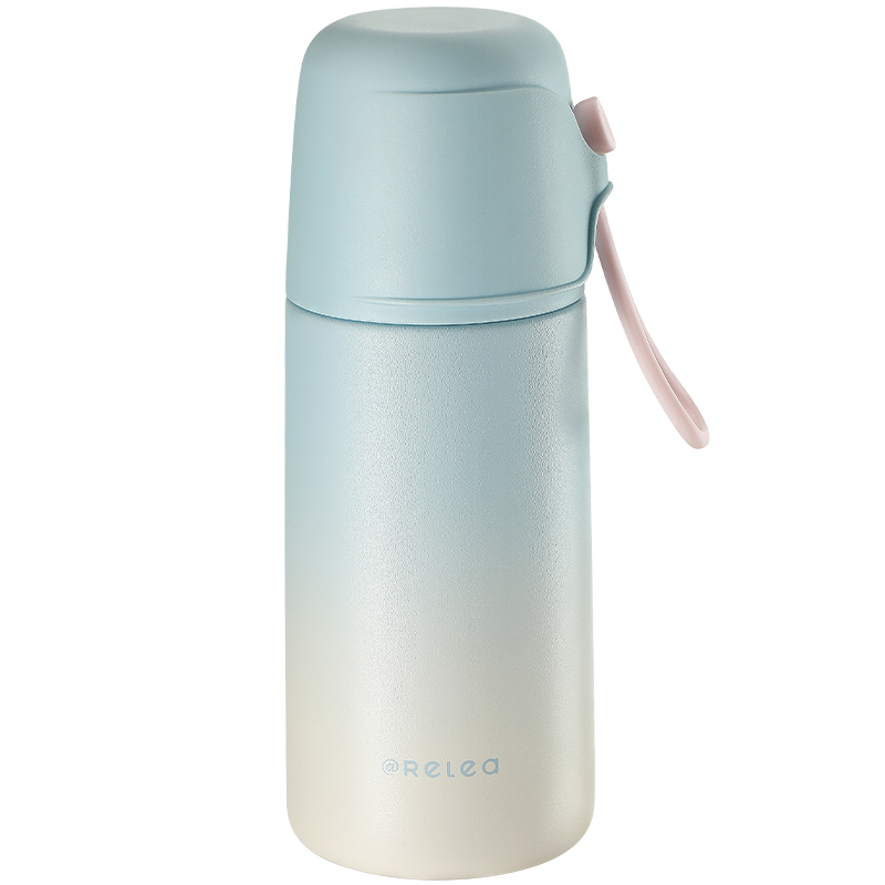 物生物（RELEA） JV012240-0380-LS00 380ML UP316保温杯 空羽蓝（单位：个）