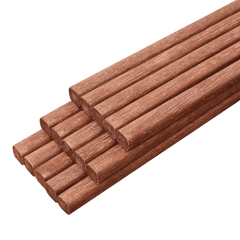 唐宗筷 C6253 10双装 红檀木筷子 红色（单位：盒）