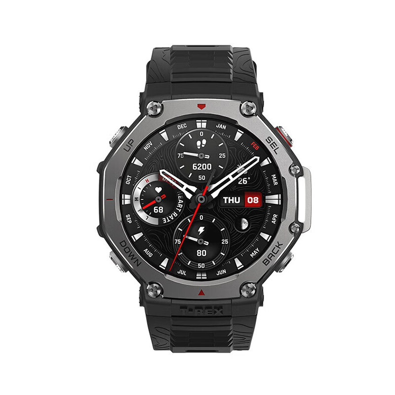 华米 T-Rex 3 48mm 智能手表  玄武黑（单位：台）