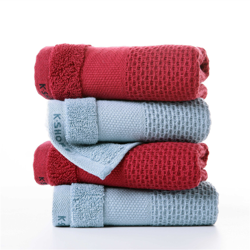 金号（KING SHORE）双条毛巾袋装  HY1668 纯棉 60*30cm（单位：袋） 混色