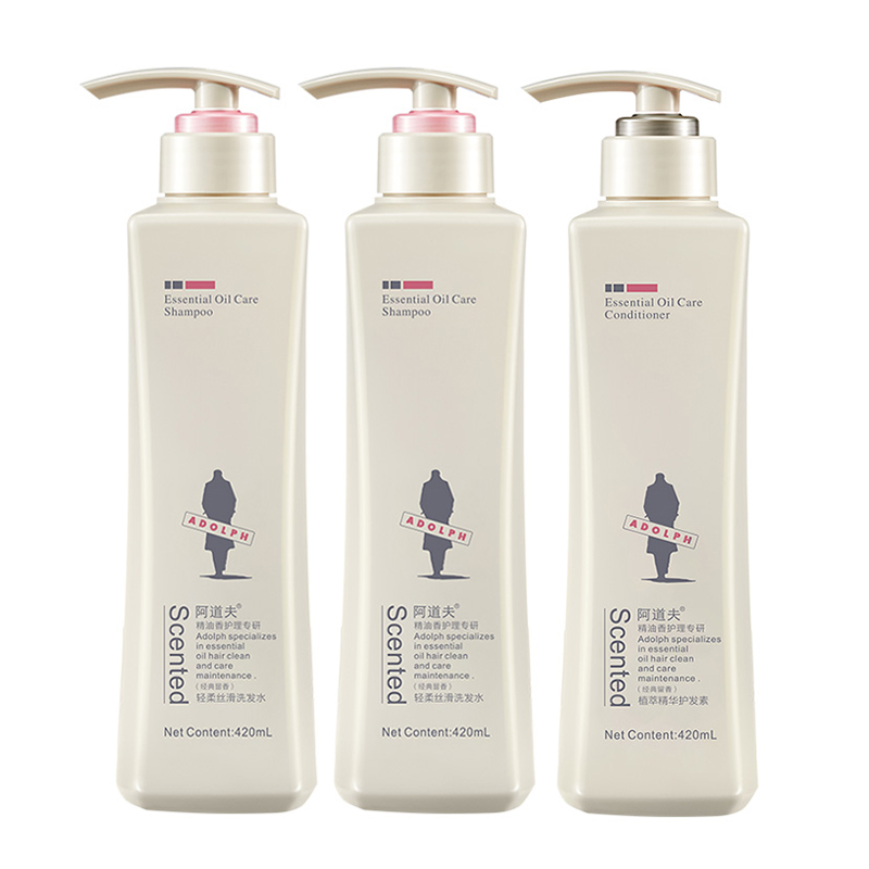 阿道夫 420ml*3 420ml*3 轻柔丝滑洗发水  白色（单位：套）