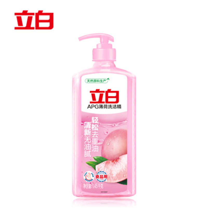 立白 洗洁精 APG薄荷 1.45kg 粉色（单位：瓶）