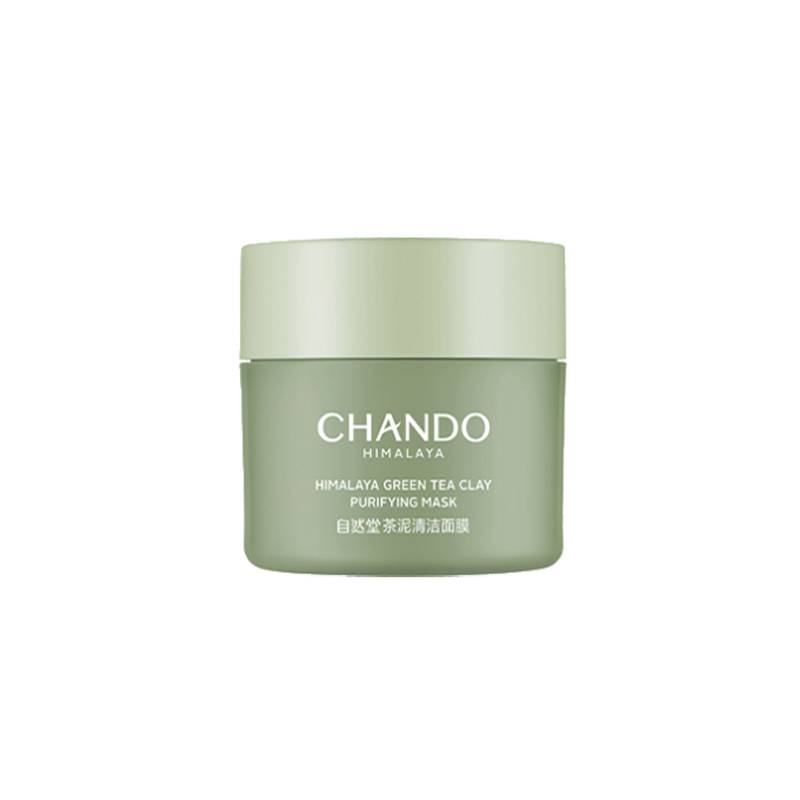 自然堂（CHANDO） 喜马拉雅茶泥净颜清洁面膜100g （单位：瓶） 绿色