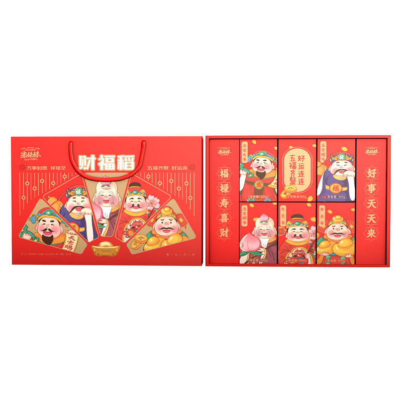 米妹妹（MIMEIMEI） 财福稻 2.4kg*1 杂粮组合 红色（单位：盒）