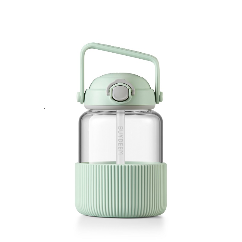 北鼎（Buydeem） 大肚水壶 1000ml 大容量吸管杯 浅杉绿（单位：个）