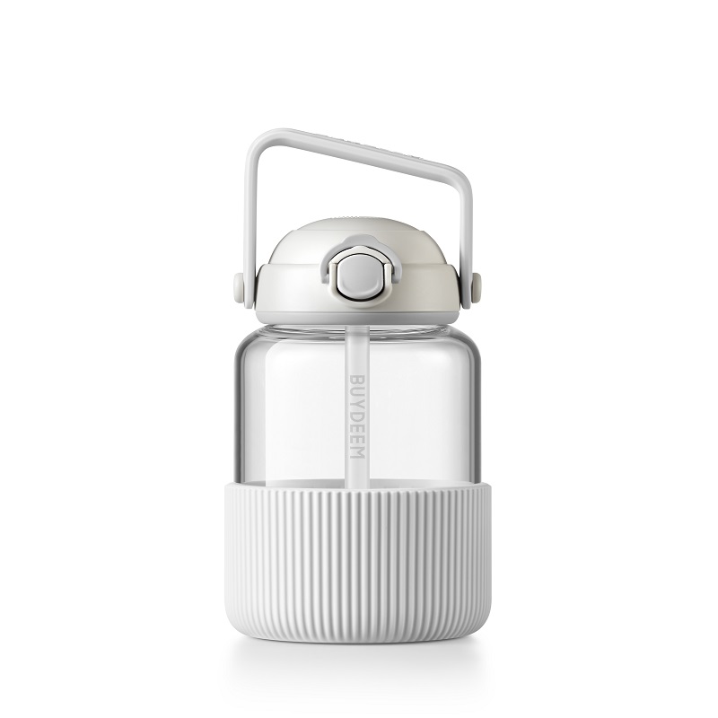 北鼎（Buydeem） 吨吨杯 1000ml 大容量吸管杯 燕麦白（单位：个）