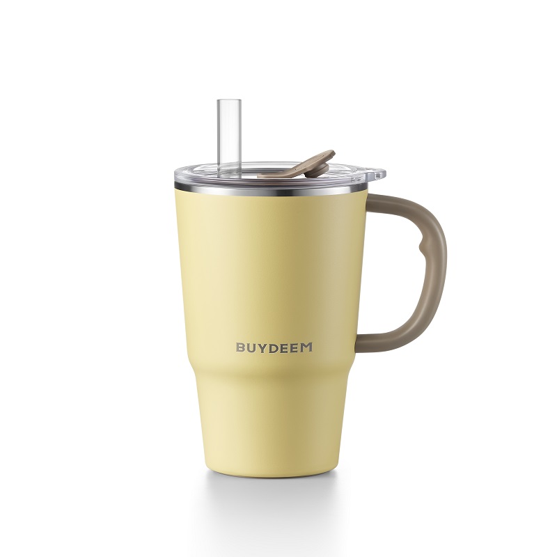 北鼎（Buydeem） 巨无霸 750ml 保温杯吸管杯  小鹅黄（单位：个）