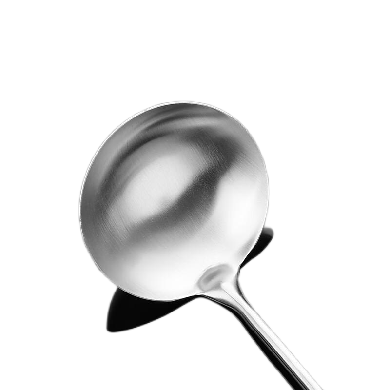 拜格（BAYCO）汤勺 不锈钢汤勺子大号耐高温木柄汤锅火锅铁锅炒菜勺粥勺BC8291