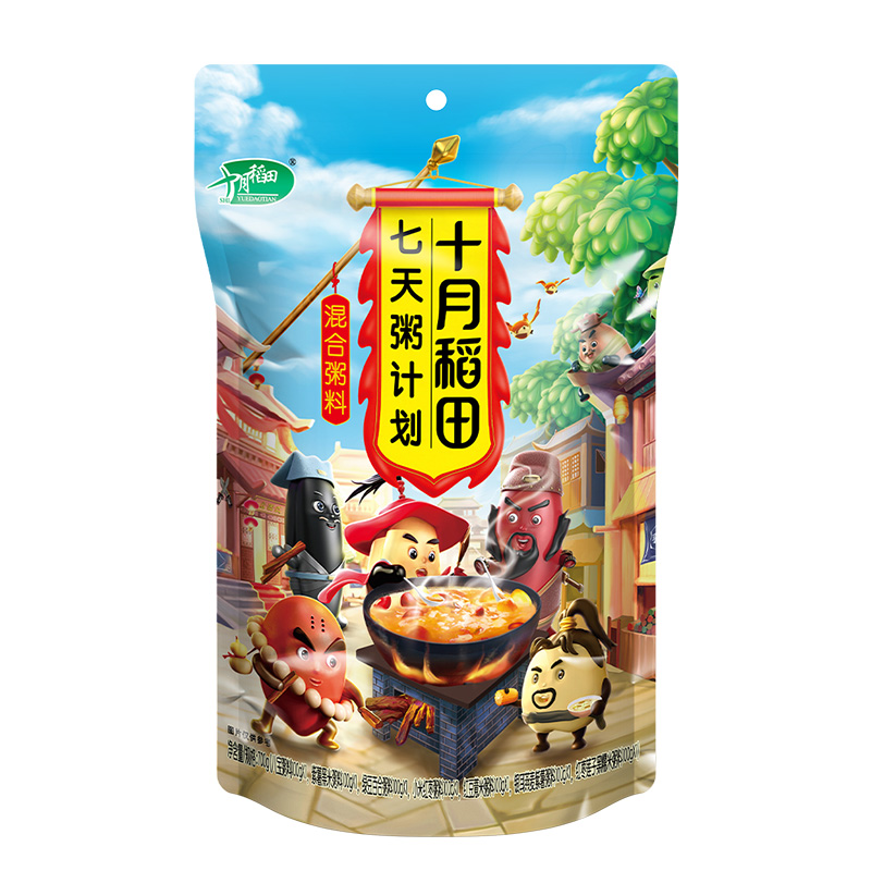 十月稻田 700g 700g 七天粥计划700g  水蓝色（单位：袋）