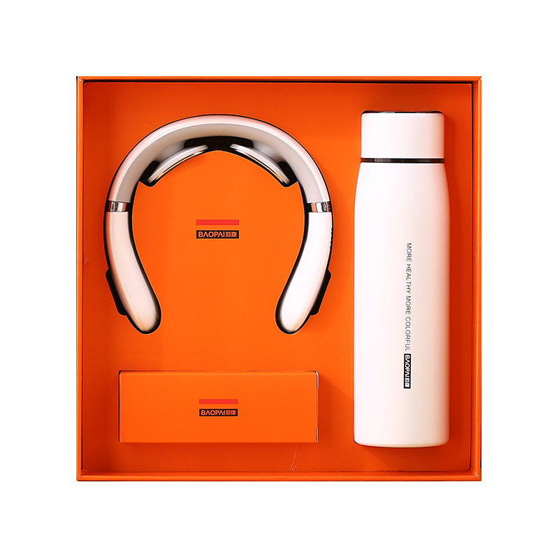 豹牌（BAOPAI） BP-T2 (颈椎按摩+保温杯） 健康套装礼盒 混色（单位：套）