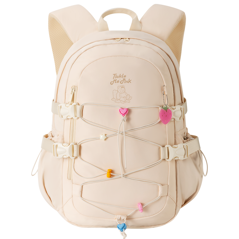 迪士尼（Disney） B22156-T4 30*15*45cm 3-6年级女生书包 米白色（单位：个）