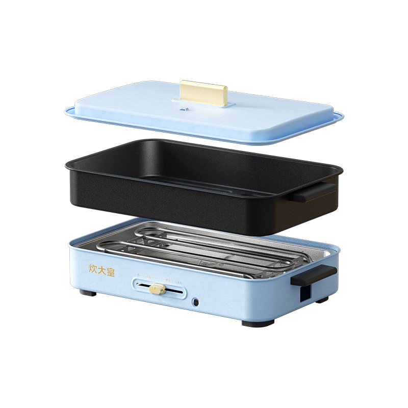 炊大皇 CDH-SL1301 3L 多功能电烤炉 尼加拉蓝（单位：个）