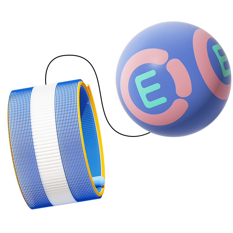 猫太子 10137M8139A 0.1kg 弹力式视力训练球 蓝色（单位：盒）