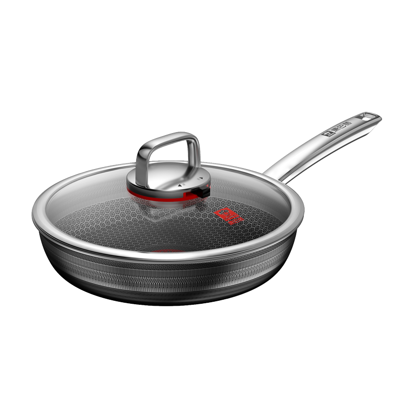 康巴赫 KGH-J28A 28cm 六代煎锅 不锈钢色（单位：套）