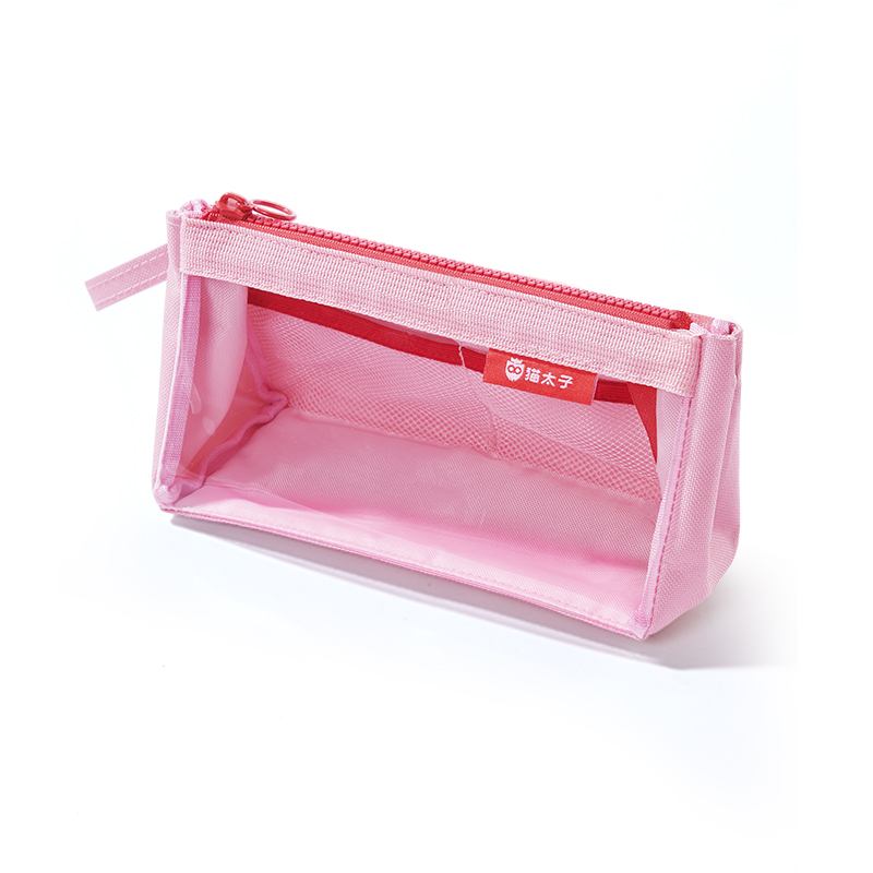 猫太子 10114M9212B 0.18kg 透明笔袋 粉色（单位：套）