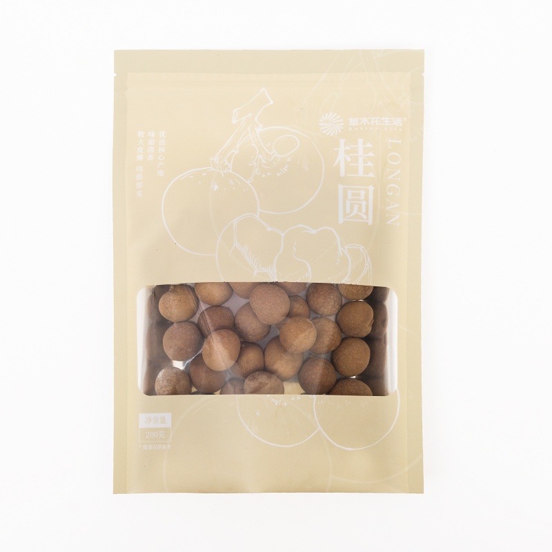 草木花生活 桂圆 粒大皮薄， 肉质厚实 200g 黄色（单位：袋）