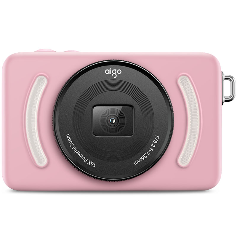 爱国者（aigo） E3 64GB 数码相机 双摄 粉色（单位：台）