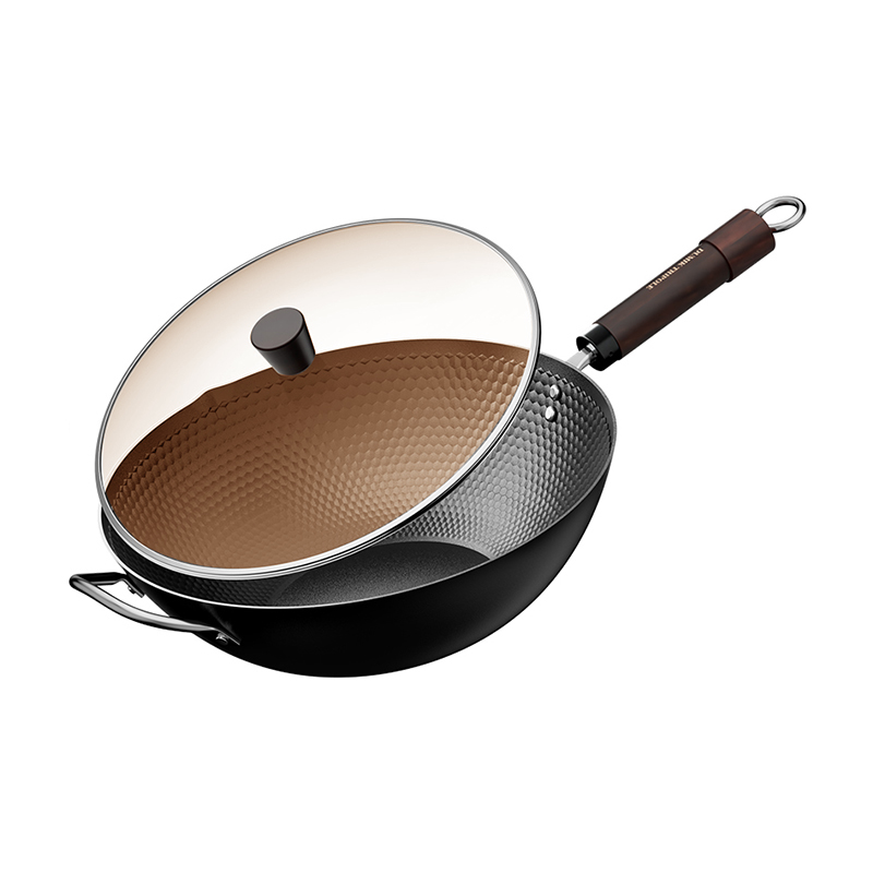 中科德马克（DUMIK） D-CF32J31 铁锅32cm 极铁系列   黑色（单位：个）