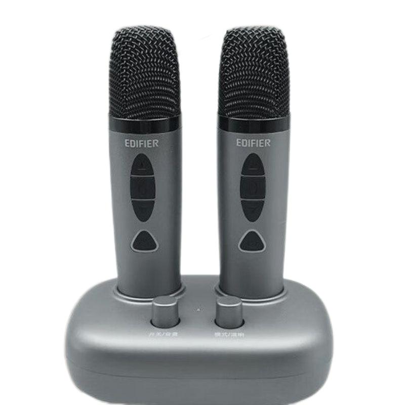 漫步者 无线便携麦克风 TU52 0.456kg 暮云黑（单位：对）